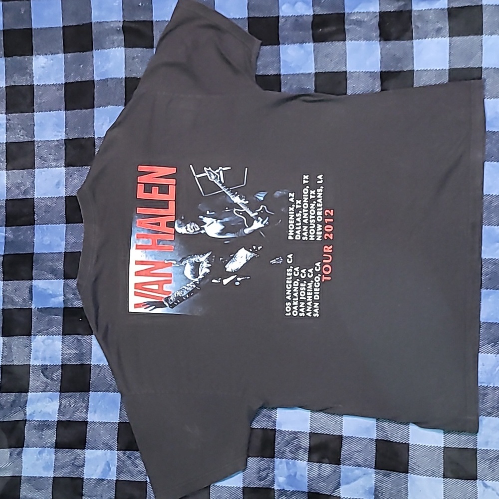 2012. Van Halen. A Different Kind of Truth TOUR Tee. Men's size XXL